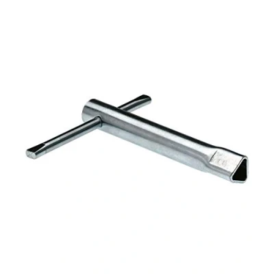 Image de Alberts 690779 clé triangulaire Pour bornes avec serrure à galvanisée Longueur d&#039;aile 17 mm