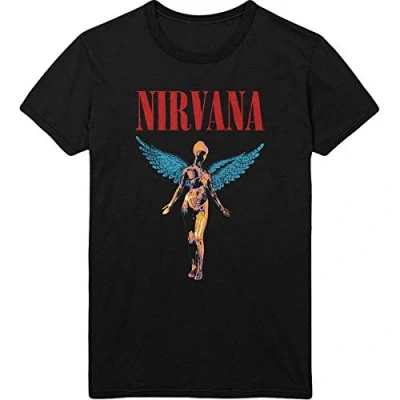 Image de Nirvana Nirvts02mb05 T Shirt, Noir, XXL Mixte
