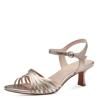 Image de MARCO TOZZI Sandale à talon by Guido Maria Kretschmer 2 28356 42 Femme, Rose Met Comb, 39 EU