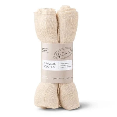 Image de Upcircle Organic Muslin Cloths 2 stk.