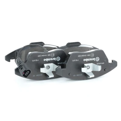 Image de BREMBO P 85 075 Jeu de plaquettes frein contact signal d&#039;usure inclus avec clip piston sans accessoires VOLKSWAGEN: Passat B7 Variant, CC