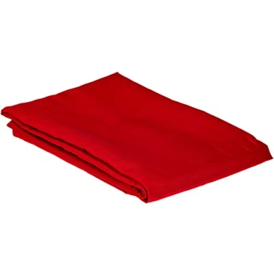 Image de Soleil d&#039;ocre, Alix Nappe rectangle anti tâches, Polyester, Rouge, 160x270 cm