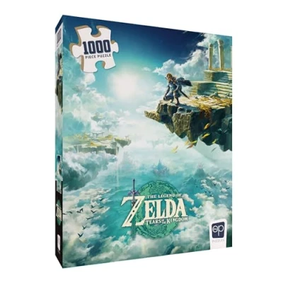 Image de USAopoly Legend Zelda Tears of The Kingdom 1000pc Puzzle, TOP PZ046, Multicolor