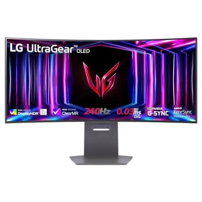 Image de LG 34GS95QE B écran plat de PC 86,1 cm (33.9 ) 3440 x 1440 pixels Wide Quad HD OLED Noir Neuf