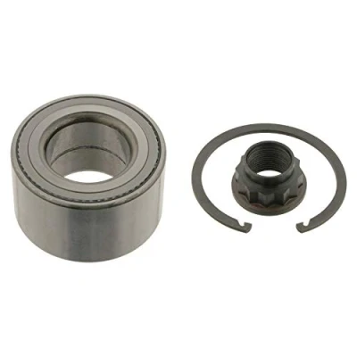 Image de FEBI BILSTEIN 30473 Kit de roulements roue avec écrou d’essieu anneau freinage 74 Roulement à billes contact oblique