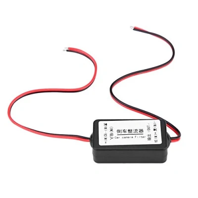 Image de 12V DC Car Rearview camera Power Relay Capacitor Filter rectifier for Germany Series filtre de recul+filtre recul