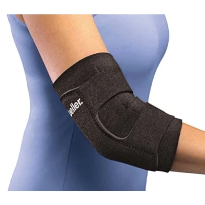 Image de Mueller Elbow Support, bandage pour le coude, noir, taille universelle