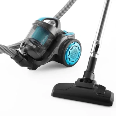 Image de Orbegozo Ap 8030 Aspirateur cyclonique sans sac, filtre Hepa, réservoir de 2 l, puissance réglable électroniquement, 800 W, noir et bleu