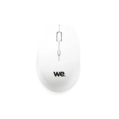 Image de Souris sans fil optique WE Nano Dongle USB connexion 2.4 GHz 800/1200/1600 DPI, couleur blanche Neuf