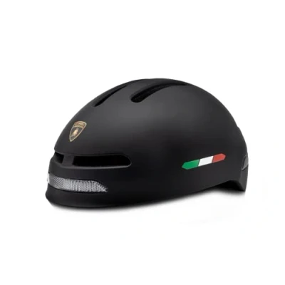 Image de Lamborghini Automobili Casque Adulte Unisexe, Noir, Un Taille