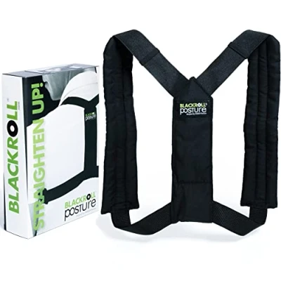 Image de BLACKROLL® posture S/M/L Correcteur de dorsale pour redresser la ceinture avec sangles une sensation nettement améliorée Aide parfaite le maintien du dos
