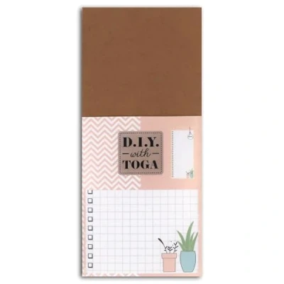 Image de D.I.Y with Toga Bloc Notes To Do List, Autre, Multicolore, 8 x 18.5 1.3 cm