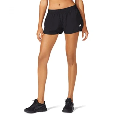 Image de Asics CORE Split Short de sport, Femme, Taille: Large, Performance black