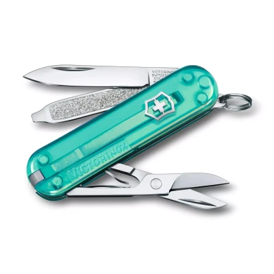Image de Victorinox, Classic SD, Couteau de Poche Suisse, Multifonction, Léger, 7 Fonctions, Petite lame, Lime à ongles, Tournevis 2,5 mm