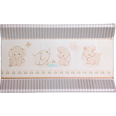 Image de ib style Plan à langer fixer avec Planche rigide décors différents Matelas langes 80 x 47 10 cm Commode Bébé Meuble Modèle &quot;Baby Elephant&quot;