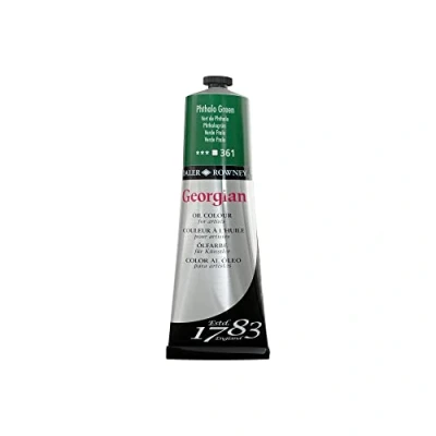 Image de Daler Rowney Georgian Peinture à l&#039;huile Vert phtalate 225 ml