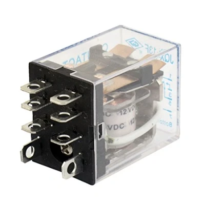Image de sourcing map JQX 13F DC 12V 8 broches bobine AC 10A/240V 10A/28V relais puissance 2 RT