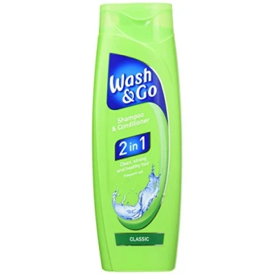 Image de Wash &amp; Go Shampoo 2 In 1 400 ml Classic