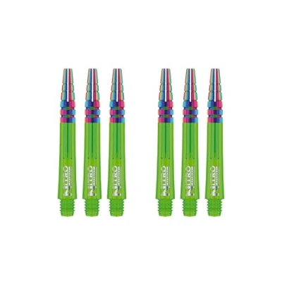 Image de RED DRAGON Nitrotech Ionic Tige de Fléchettes Petit Vert 2 Ensembles par Paquet (6 Tiges Flechettes au Total)