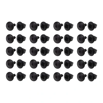Image de Lot de 20 vis Torx pour Garde Boue Avant Pare Chocs Moteur Bouclier Couvercle Plateau Passage Roue Clip N90775001 N90833801 Compatible avec Bora Golf CC Beetle A4 A6 A8 Altea Leon