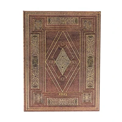 Image de First Folio (Shakespeare’s Library) Ultra 12 month Verso Hardback Dayplanner 2025 (Elastic Band Closure)