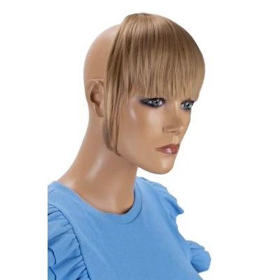 Image de CAISHA Bangs Clip In Extensions Franges Frontales Postiche De Cheveux Blond Foncé HF7 2