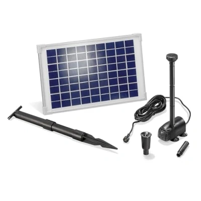 Image de Esotec Système de pompe solaire &quot;Splash&quot; avec module 10 W 610 l / h max 150 cm