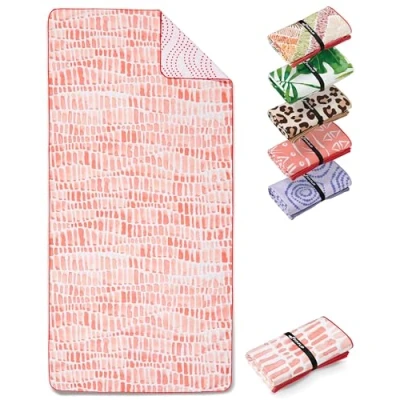 Image de Fit Flip Serviette de Plage Microfibre Fine et légère à séchage Rapide Drap XXL 100% recyclée Dunes 160cm x 90cm