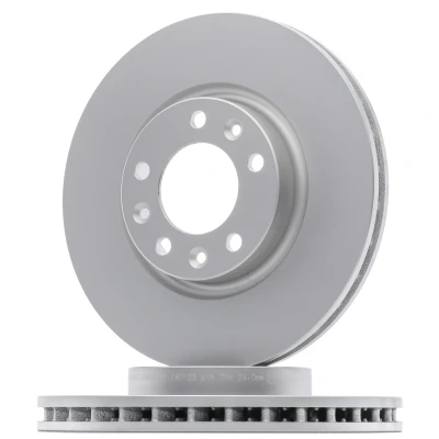 Image de DELPHI BG4669C Disque de frein 283 26 5 ventilé revêtu non traité sans roulement roue, bague ABS PEUGEOT: 308 II SW Van / Break, Rifter MPV