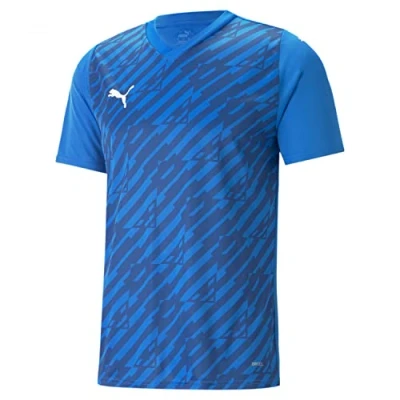 Image de PUMA Maillot Teamultimate Jr Tee Mixte Enfant, Limonade Bleue électrique, 128