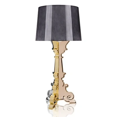 Image de Kartell Bourgie, Lampe de Table, Titane Multicolore, Version Dimmable