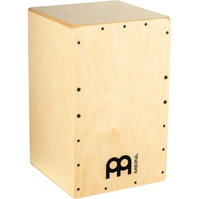 Image de Meinl Percussion Snarecraft Cajon Instrument Grande drum box avec 2 timbres Surface de jeu bouleau baltique (SC100B)
