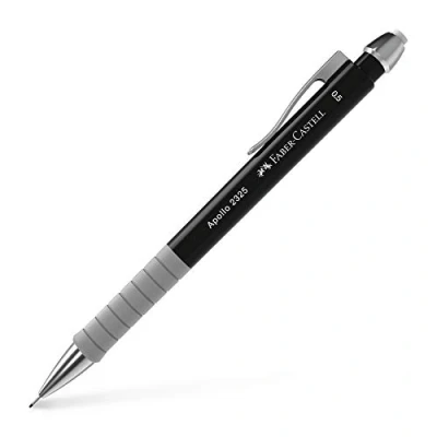 Image de FABER CASTELL 232504 Porte mine Apollo 1 pièce 0,5 mm Noir