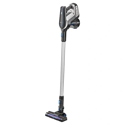 Image de Clatronic 263910, BS1312, Balai Electrique, Aspirateur Puissant Silencieux sans Sac, Batterie Lithium BS 1312 A Anthracite, Gris, 3600 W, Support Mural, 1 Load, décibeles