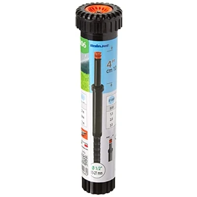 Image de Claber 50945 90006 Arroseur pop up réglable Noir/orange