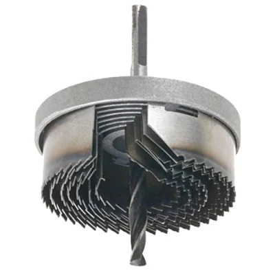 Image de kwb 7 pces scie cloche multi couronnes Ø 26, 32, 38, 45, 50, 56 et 63 mm avec foret de centrage, bonne performance coupe, longue durée vie, queue hexagonale