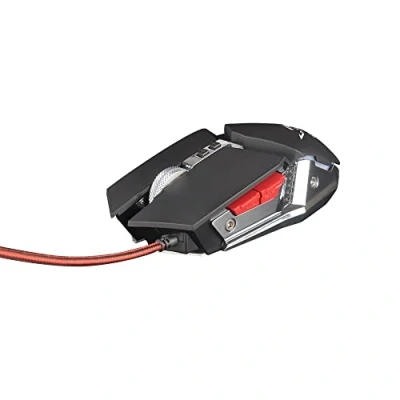 Image de Gamium WE Souris Gamer métallique Max 6400DPI avec Rétro éclairage 6 Couleurs, 7 config DPI, Toucher Doux, 8 Boutons