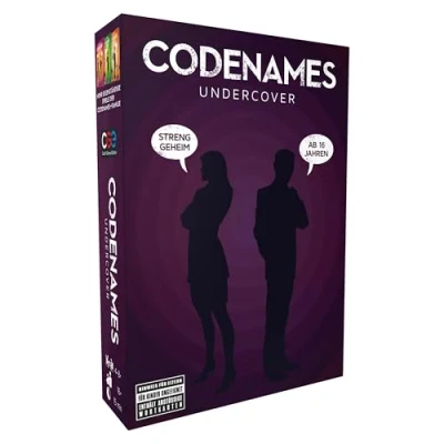 Image de Asmodee Codenames Undercover Jeu Familial Devinettes Allemand