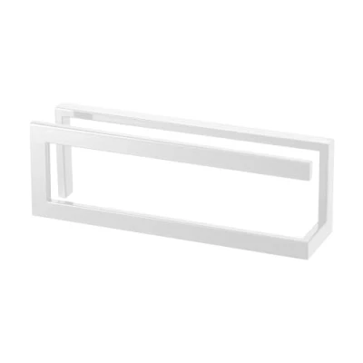 Image de YAMAZAKI 6461 LINE Range Chaussons, blanc, Acier, minimaliste, 42 x 10.5 14 c m