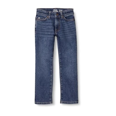 Image de Amazon Essentials Jean Classique à Coupe Standard Garçon, Délavé Moyen, 5 Ans