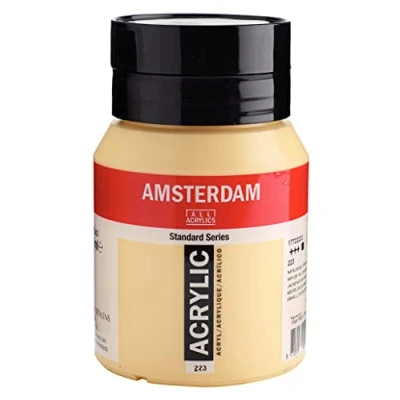 Image de Amsterdam Standard Series Acrylique Pot 500 ml Jaune de Naples Foncé 223 (17722232)