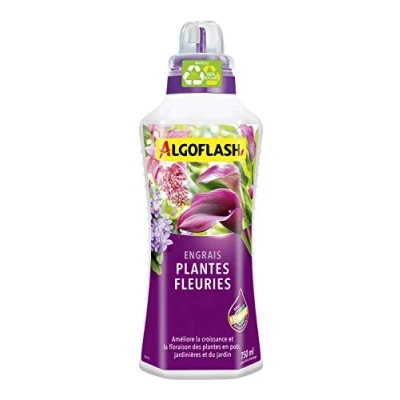 Image de Algoflash Engrais Plantes Fleuries, Bouchon Doseur Inclus, 750 ml, ALIBAL750N