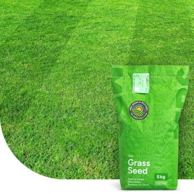 Image de EasyMow Semences De Gazon Peu D&#039;entretien 2 Kg 100 M² MRS Seeds &amp; Mixtures