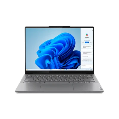 Image de Lenovo Yoga Slim 7 14IMH9 Intel Core Ultra 155H Ordinateur portable 35,6 cm (14 ) WUXGA 32 Go LPDDR5x SDRAM 1 To SSD Wi Fi 6E (802.11ax) Windows 11 Home Allemand Gris Neuf