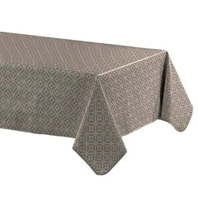 Image de douceur d&#039;intérieur Nappe Rectangle, Moderna Taupe, 140 x 240 cm