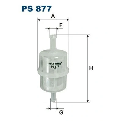 Image de FILTRON PS 877 Filtre à Carburant de conduite 8 IVECO: DAILY 3 Kasten/Kombi,