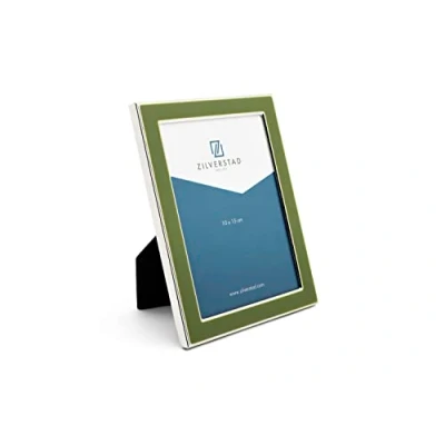 Image de Zilverstad Cadre photo Colore vert 10x15 argent