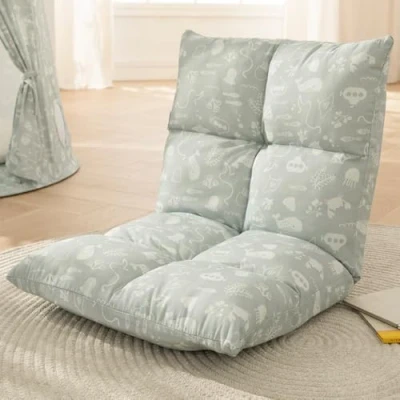 Image de howa 2 en 1 Fauteuil pour Enfant + Canapé Dossier réglable à 6 Positions Seaworld 86022