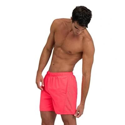 Image de Arena Boxer de Plage et Piscine Fundamentals Logo R pour Hommes, Maillot Bain en Tissu Doux Recyclé à Séchage Rapide, avec Slip Intérieur Maille