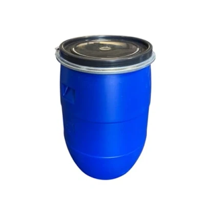 Image de NEGOMIX FUT Bidon 60 litres Bleu à Ouverture Totale Couvercle Amovible Neuf Alimentaire